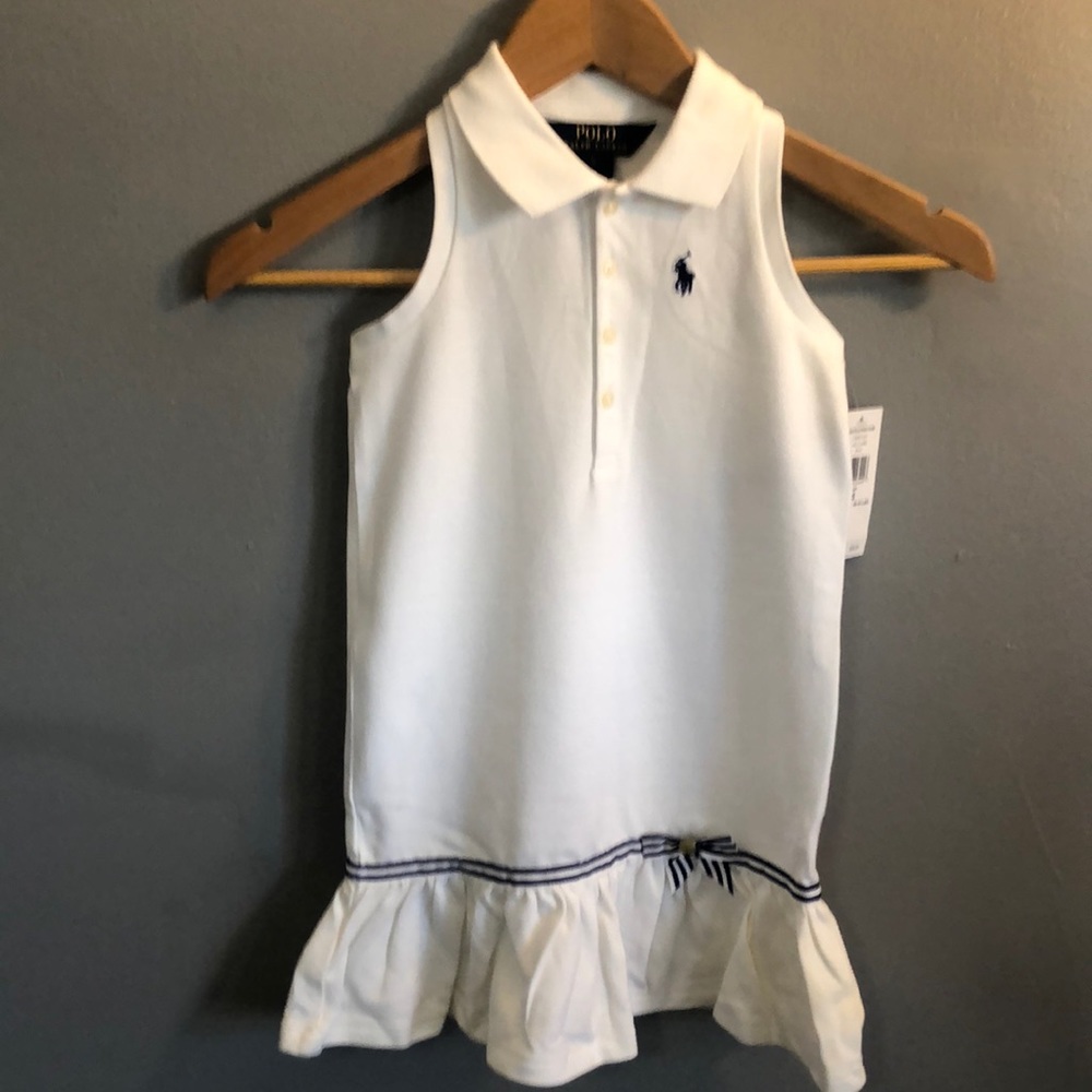 Polo Ralph Lauren vintage girls dress brand new with tag Size 5